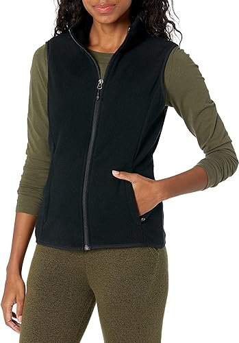 Women’s Classic-Fit Sleeveless Polar Soft Fleece Vest (Available in Plus Size)